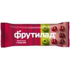 Фруктовый батончик  Фрутилад яблочный с вишней  30 гр