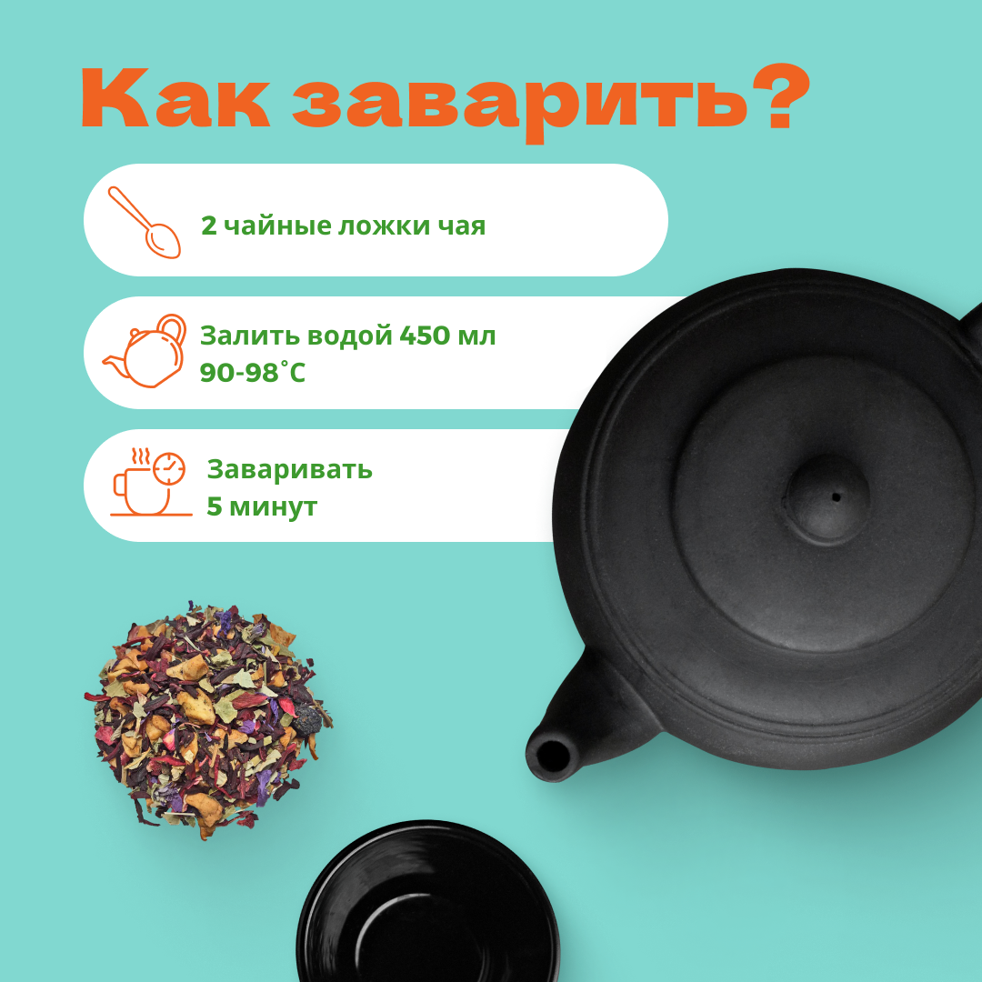 Чай Фруктовый Ягодный пирог