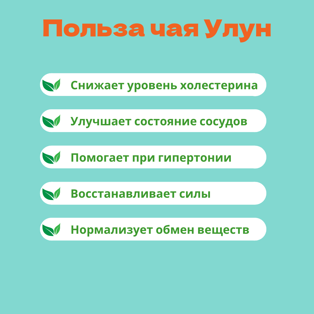 Чай Улун Малина с травами