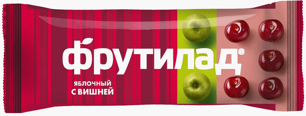 Фруктовый батончик  Фрутилад яблочный с вишней  30 гр