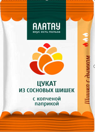 Конфета сосновые цукаты Шишка с дымком